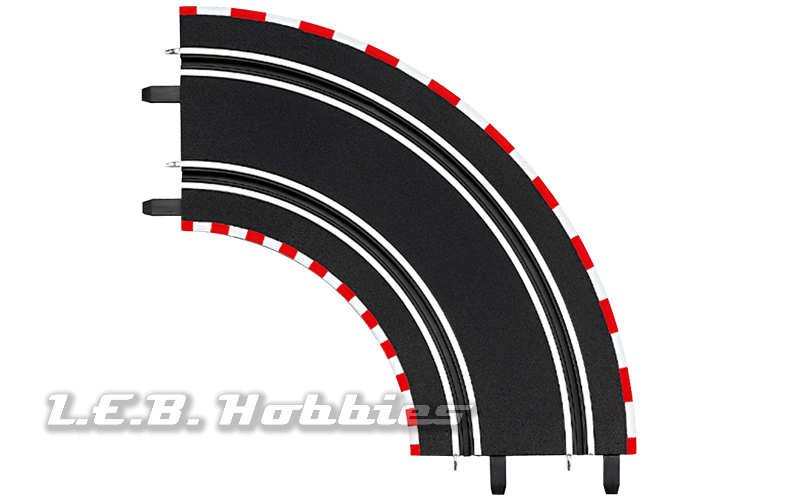 61603 Carrera GO!!! Curve 1/90, 2/pk 61603 Carrera GO!!! Curve 1/90, 2/pk