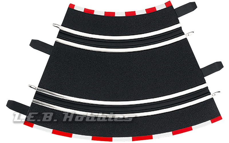 61611 Carrera GO!!! Curve 1/45, 4/pk 61611 Carrera GO!!! Curve 1/45, 4/pk