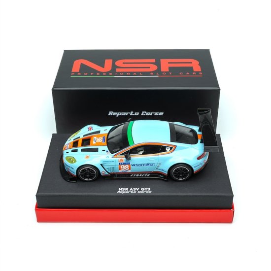 (image for) NSR 0501RCW-SW Aston Martin Vantage 2014 No.98 GTE AM - "Reparto Corse" Race Setup for Wooden Tracks