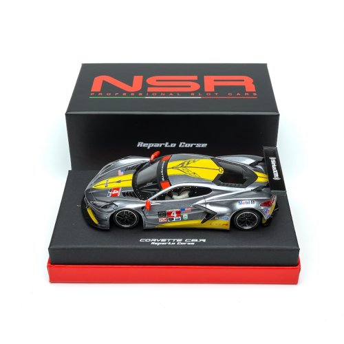 (image for) NSR 0517RCP-AW Corvette C8.R No.4 GTLM Daytona 24 Hours 2021 - "Reparto Corse" Race Setup for Plastic Tracks