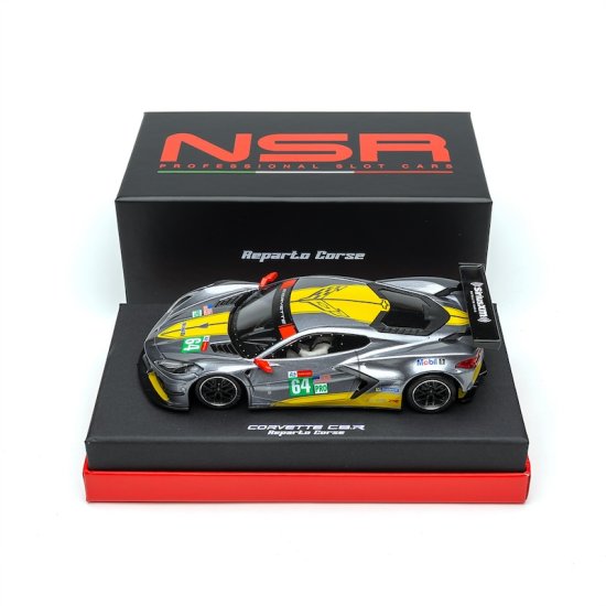 (image for) NSR 0518RCW-SW Corvette C8.R No.64 GTE Pro Le Mans 24 Hours 2021 - "Reparto Corse" Race Setup for Wooden Tracks