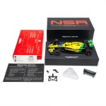 (image for) NSR 0539RCP-IL Formula 22/26 Arton Senna Tribute Livery No.4 - Lando Norris - "Reparto Corse" Race Setup for Plastic Tracks