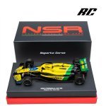 (image for) NSR 0539RCP-IL Formula 22/26 Arton Senna Tribute Livery No.4 - Lando Norris - "Reparto Corse" Race Setup for Plastic Tracks
