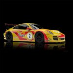 (image for) NSR 0637AW Porsche 997 Yellow Hippie, No.2 - Pre-order