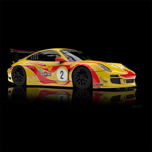 (image for) NSR 0637SW Porsche 997 Yellow Hippie, No.2 - Pre-order