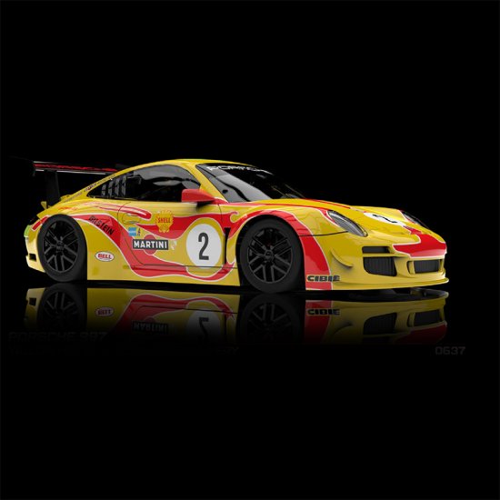 (image for) NSR 0637SW Porsche 997 Yellow Hippie, No.2 - Pre-order