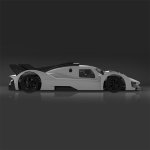 (image for) NSR 0640AW Hypercar White Kit - Pre-order