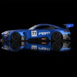 (image for) NSR 0650AW Mercedes AMG GT3 EVO HRT Fanatec 2023 No.77, Blue - Pre-order
