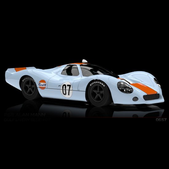 (image for) NSR 0657SW Ford P68 Alan Mann Gulf Blue, No.7 - Pre-order