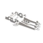 (image for) NSR 1330 Sidewinder Motor Mount for Long Can Motors (Hypercar) offset +1mm Hard White