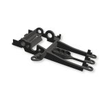 (image for) NSR 1331 Sidewinder Motor Mount for Long Can Motors (Hypercar) offset +1mm Medium Black