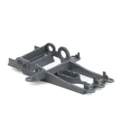 NSR 1334C Sidewinder Motor Mount for Long Can Motors (Hypercar) offset +0.75mm Carbon Fiber Grey (image for) NSR 1334C Sidewinder Motor Mount for Long Can Motors (Hypercar) offset +0.75mm Carbon Fiber Grey