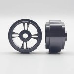 (image for) Staffs STAFFS188 Four Spoke Aluminum Wheels Grey 15.8 x 8.5mm (x2)