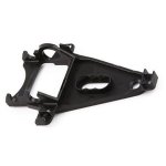 (image for) NSR 1262EVO Triangular Sidewinder Short Can Motor Mount Medium, Black - with hole for motor screw offset 0.75