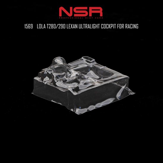 (image for) NSR 1569 Lola T280/290 Lexan Ultralight Cockpit for Racing