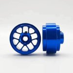 (image for) Staffs STAFFS219 Hyper Aluminum Wheels Blue 15.8 x 8.5mm (x2)