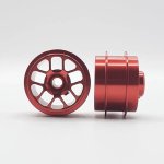 (image for) Staffs STAFFS228 Hyper Aluminum Air Wheels Red 15.8 x 10mm (x2)
