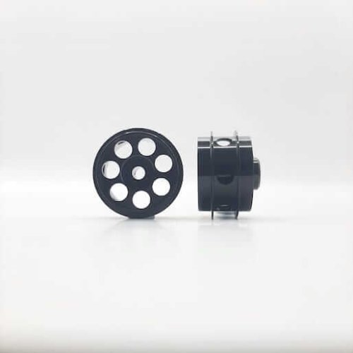 (image for) Staffs STAFFS265 Radical Aluminum Air Wheels Black 16.9 x 10mm (x2)