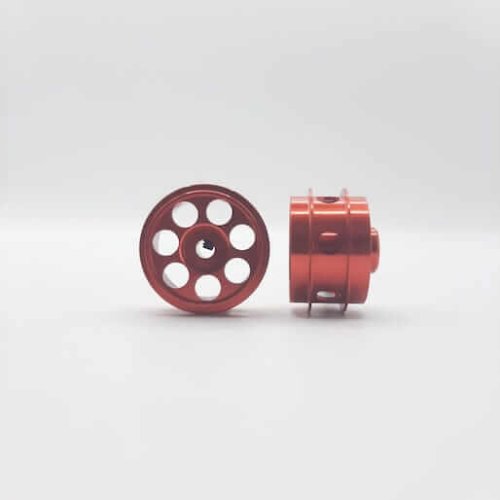 (image for) Staffs STAFFS267 Radical Aluminum Air Wheels Red 16.9 x 10mm (x2)