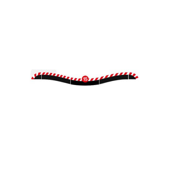 (image for) Carrera 20604 Outside Shoulders for Chicane (x3)