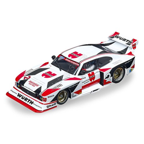 (image for) Carrera 23858 Digital 124 Ford Capri Zakspeed Turbo Würth-Zakspeed Team, No.2 RARE