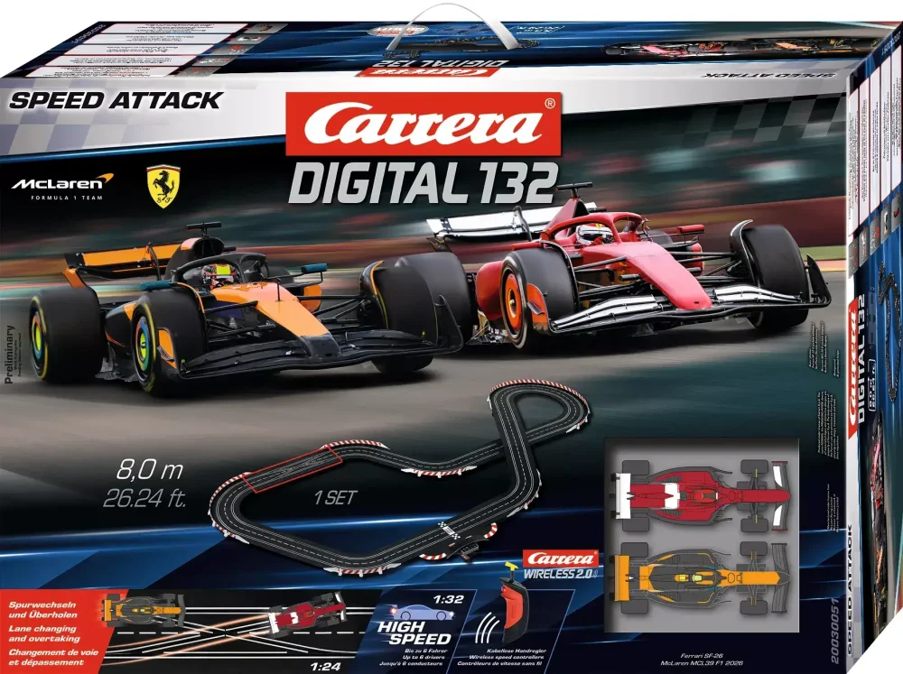 Carrera 30051 Digital 132 Speed Attack Wireless 2.0 Set - Pre