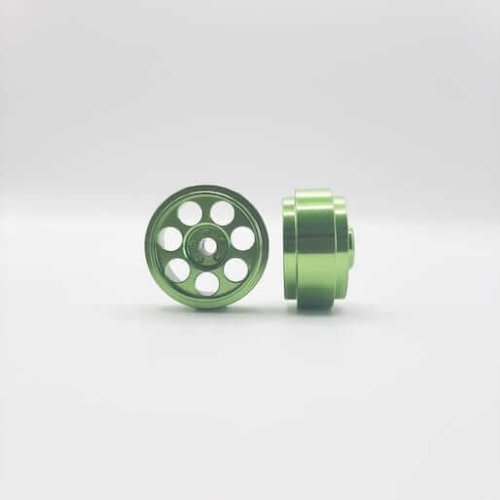 (image for) Staffs STAFFS304 Radical Aluminum Wheels Light Green 16.9 x 8.5mm (x2)
