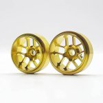 (image for) Staffs STAFFS308 Hyper Deep Dish Aluminum Wheels Gold 16.9 x 8.5mm (x2)