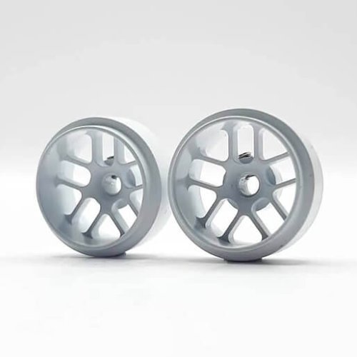 (image for) Staffs STAFFS313 Hyper Deep Dish Aluminum Wheels White 16.9 x 8.5mm (x2)