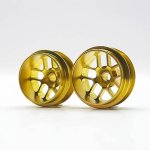 (image for) Staffs STAFFS316 Hyper Deep Dish Aluminum Air Wheels Gold 16.9 x 10mm (x2)