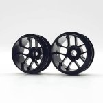 (image for) Staffs STAFFS317 Hyper Deep Dish Aluminum Air Wheels Black 16.9 x 10mm (x2)