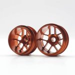 (image for) Staffs STAFFS322 Hyper Deep Dish Aluminum Air Wheels Orange 16.9 x 10mm (x2)