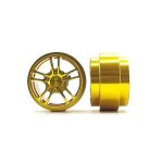 (image for) Staffs STAFFS360 Twin 5 Spoke Aluminum Wheels Gold 15.8 x 10mm (x2)