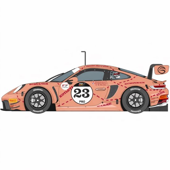 (image for) Carrera 32127 Digital 132 Porsche 911 GT3 R Phantom Global Racing, No.23 Suzuka 2025 - Pre-order