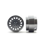(image for) STAFFS348 OZ Style Aluminum Wheels Grey 15.8 x 10mm (x2)