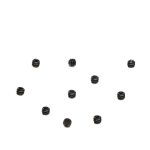 (image for) NSR 4808S Short Allen Grub Screws 0.050" (1.27mm) x 3/32" (2.38mm) length (x10)
