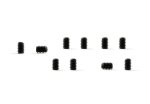 (image for) NSR 4863 Set Screw M2 x 3 for Slot.it Standard Gears and Wheels - F1 Front Axle height regulation (x10)