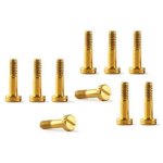 (image for) NSR 4869C Metric Suspension Screw M2.5 x 9mm partially threaded (x10)