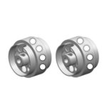 (image for) NSR 5033 3/32" Alum Spanish Rear Wheels 16.5x12 No Air Formula 22 (x2)