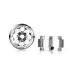 (image for) Staffs STAFFS92 Minilite Style Aluminum Wheels Silver 15.8 x 8.5mm (x2)