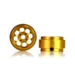 (image for) Staffs STAFFS93 Minilite Style Aluminum Wheels Gold 15.8 x 8.5mm (x2)