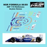 (image for) Atalaya Decals ADF119 NSR Formula 86/89 1994 Williams FW16