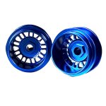 (image for) Staffs STAFFS111 BBS Style Deep Dish Aluminum Air Wheels Blue 15.8 x 10mm (x2)