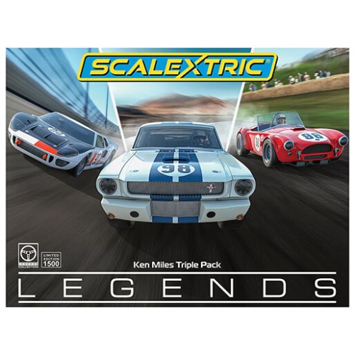 Scalextric C4619A Ken Miles Triple Car Pack : LEB Hobbies, Your