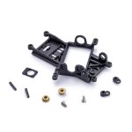 (image for) Slot.it SICH119C1 Anglewinder Motor Mount 1.0mm Offset EVO6 Carbon Fiber