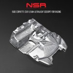 (image for) NSR 1560 Corvette C8.R Lexan Ultralight Cockpit for Racing