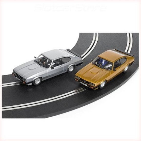 (image for) Scalextric C4642 The Professionals Ford Capri MKIII Twin Car Pack - Pre-order Arriving Soon
