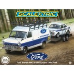 (image for) Scalextric C4649 Ford Motorsport Transit and Escort MK 1 Twin Car Pack - Pre-order