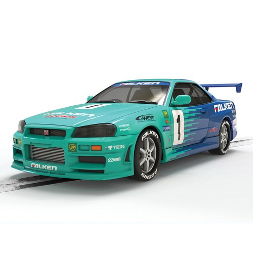(image for) Scalextric C4678 Nissan R34 Skyline Falken Tires - Pre-order