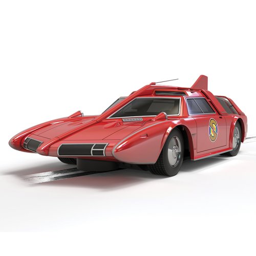 (image for) Scalextric C4680 Spectrum Patrol Car (SPC), Captain Scarlet, Chrome Edition - Pre-order